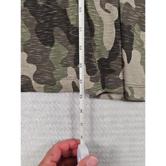 True Craft Dress Womens XL Camoflauge Sleeveless Ribbed Tshirt Dress - Picture 4 of 8